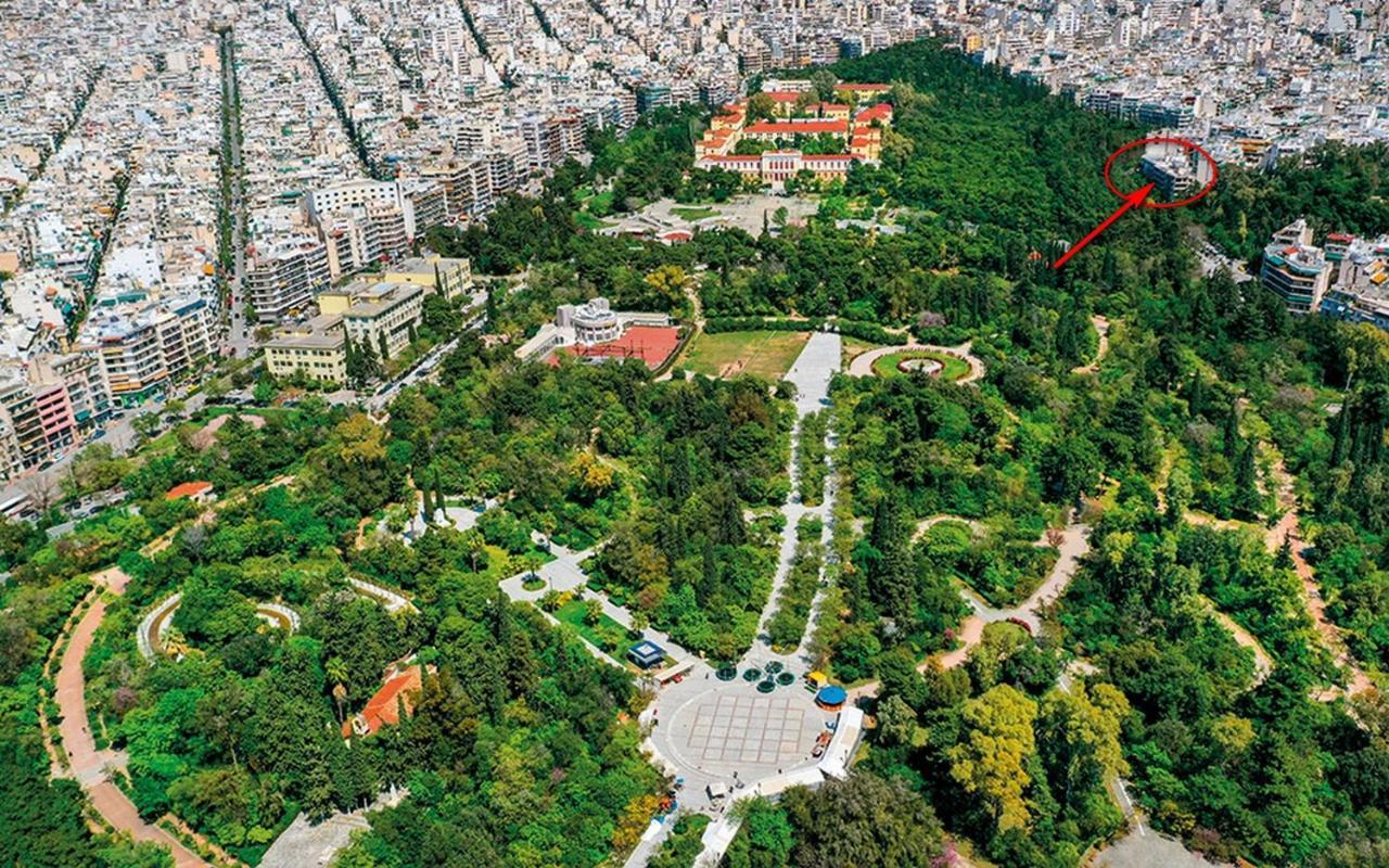 Fully Renovated, Family-Friendly Apartment, Next To A Huge Green Park, In Athens Center Exterior foto